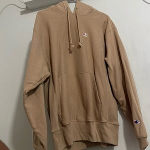 Tan Champion Hoodie